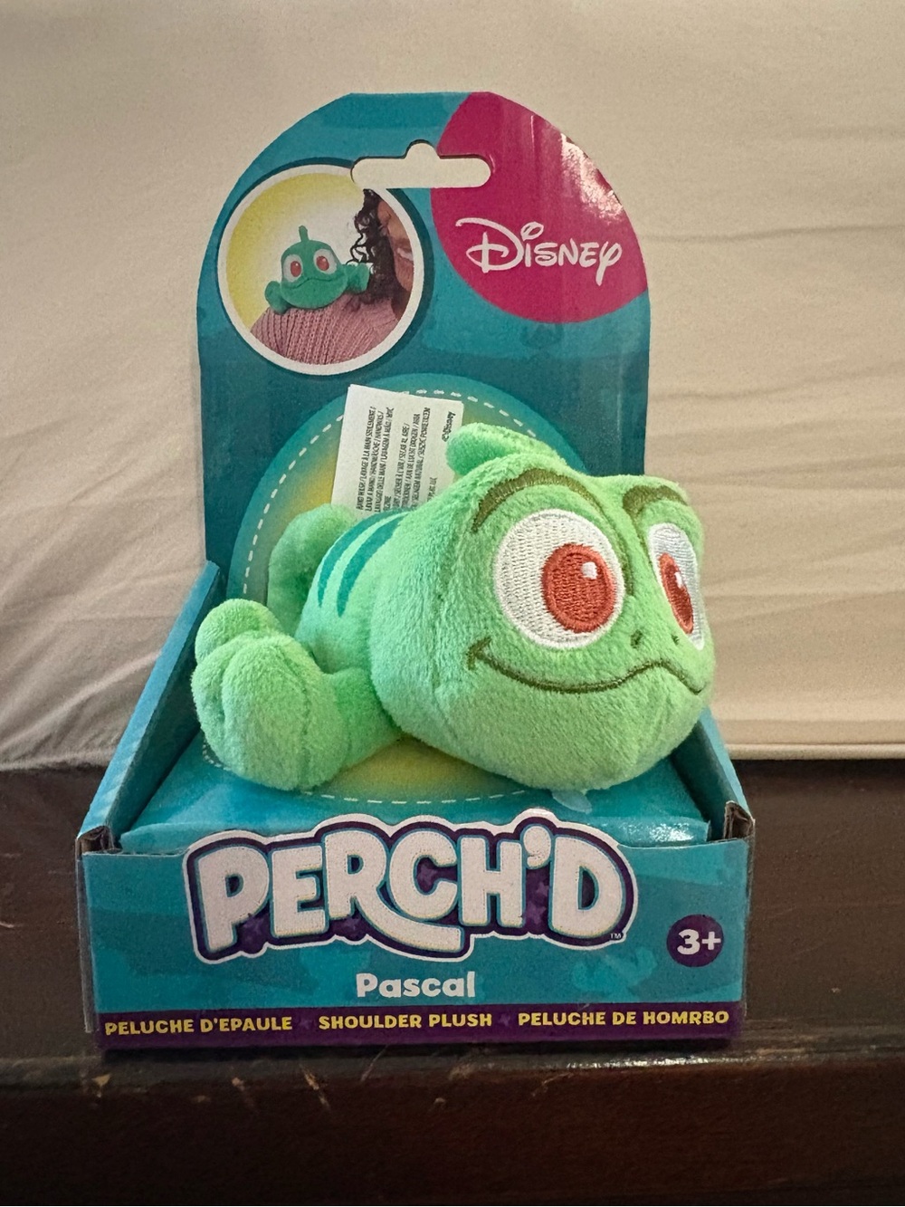 Disney Pascal Perch'd Shoulder Plush